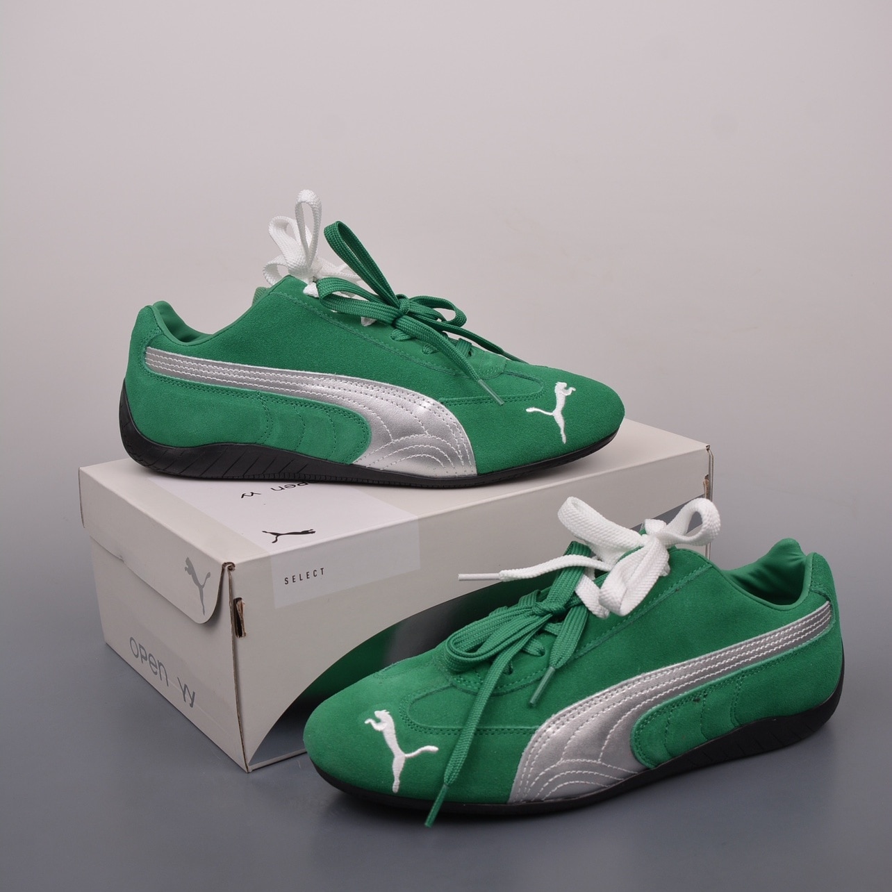 新品 プーマ Speedcat OG Sparco x The Open YY グリーン スニーカー 男女兼用 【並行輸入品】