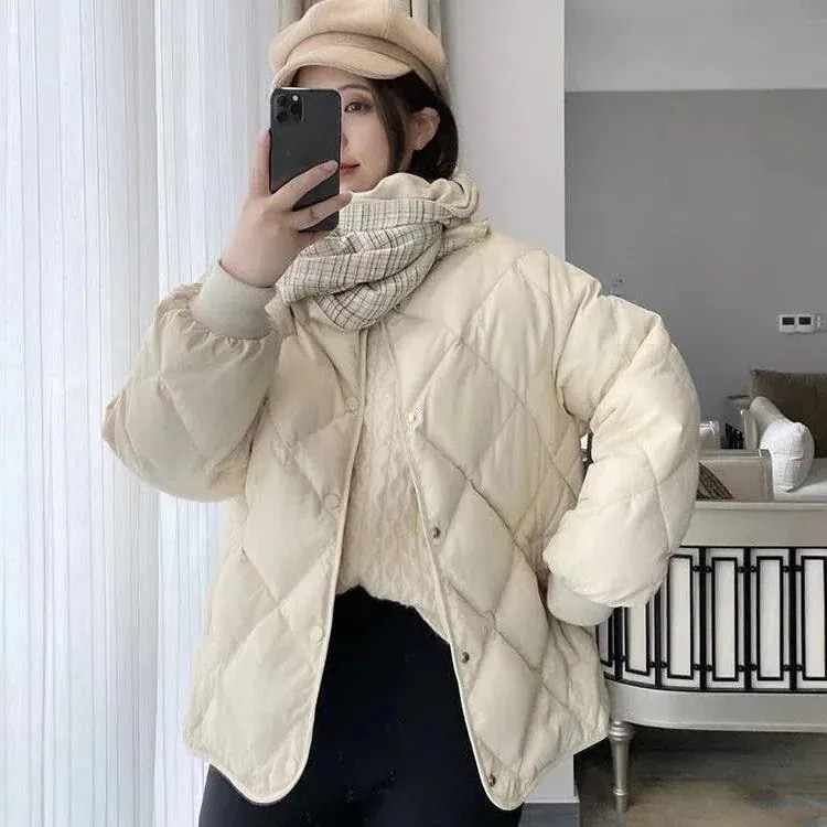 アウター 感 シンプル 中綿コート 丸ネックラ ニューデザイン 長袖 着痩せひと足お先にボア25はボアで決まり人気ボアアウターキルティングアウターEC2186 厚手