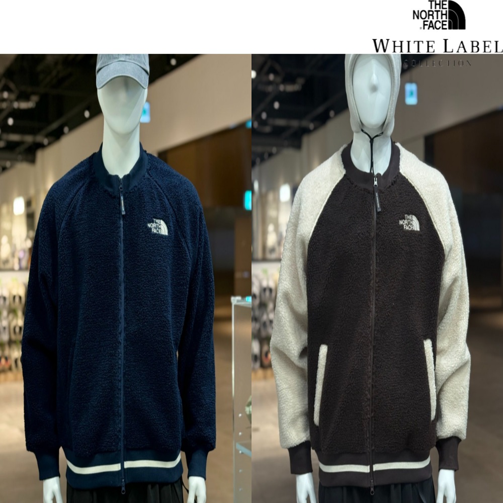 【韓国限定モデル】 WHITE LABEL/VIVO フリース ジップアップ/ユニセックス/NJ4FR54