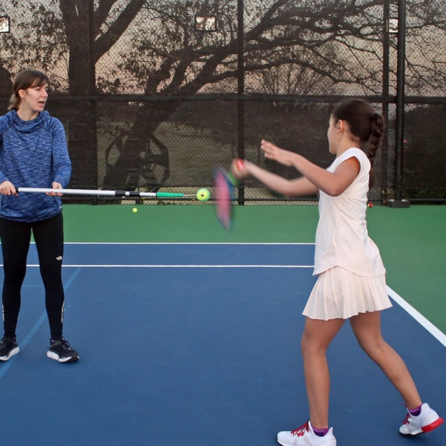 ボールが当たる感覚をつかもう Oncourt Offcourt スピンドクター トップスピン練習機 テニス トレーニンググッズ 練習器具 (21y7m)