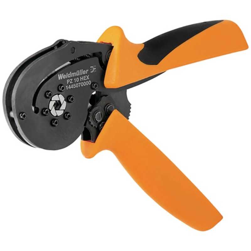 日本ワイドミュラー　ワイドミュラー 圧着工具 PZ 10 HEX 0.14~10sqmm　1445070000