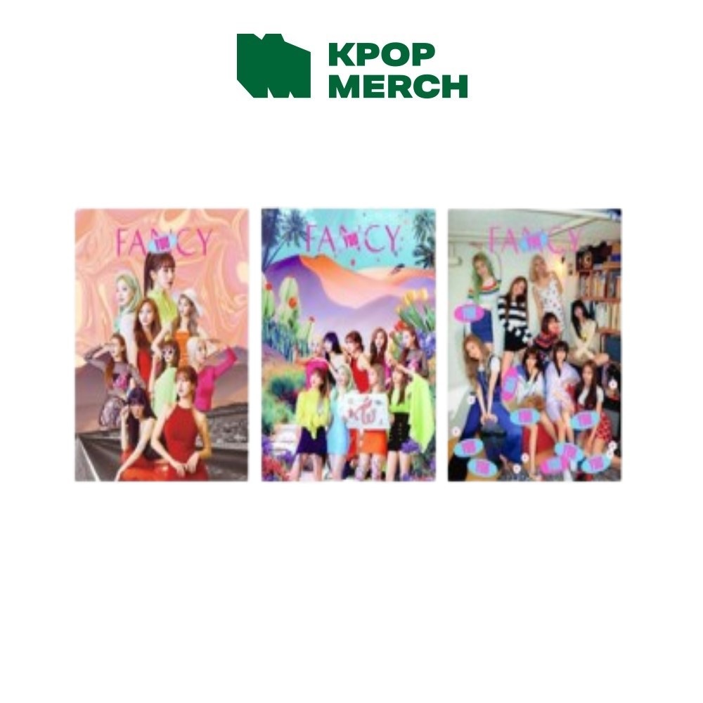 TWICE - FANCY / Photobook ver / アルバム + RANDOM Pre-order photocard セット / 3種セット