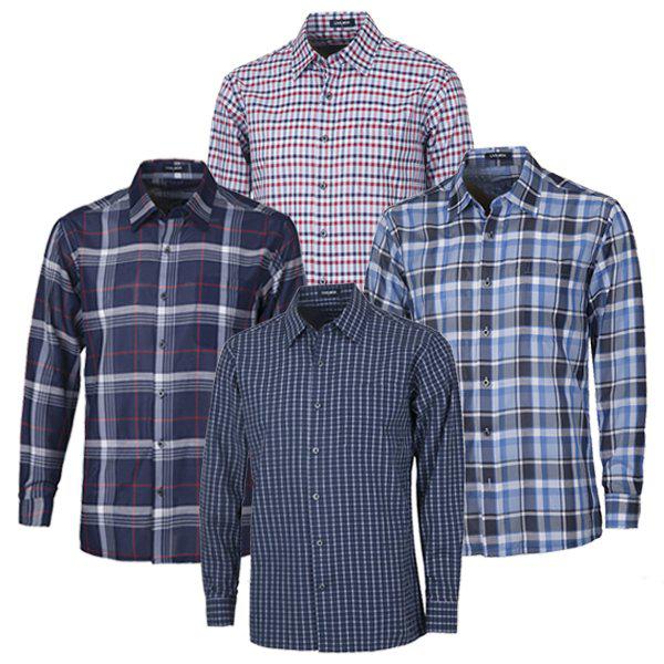 イーマート納品国産基本ストレート高級男性長袖シャツ