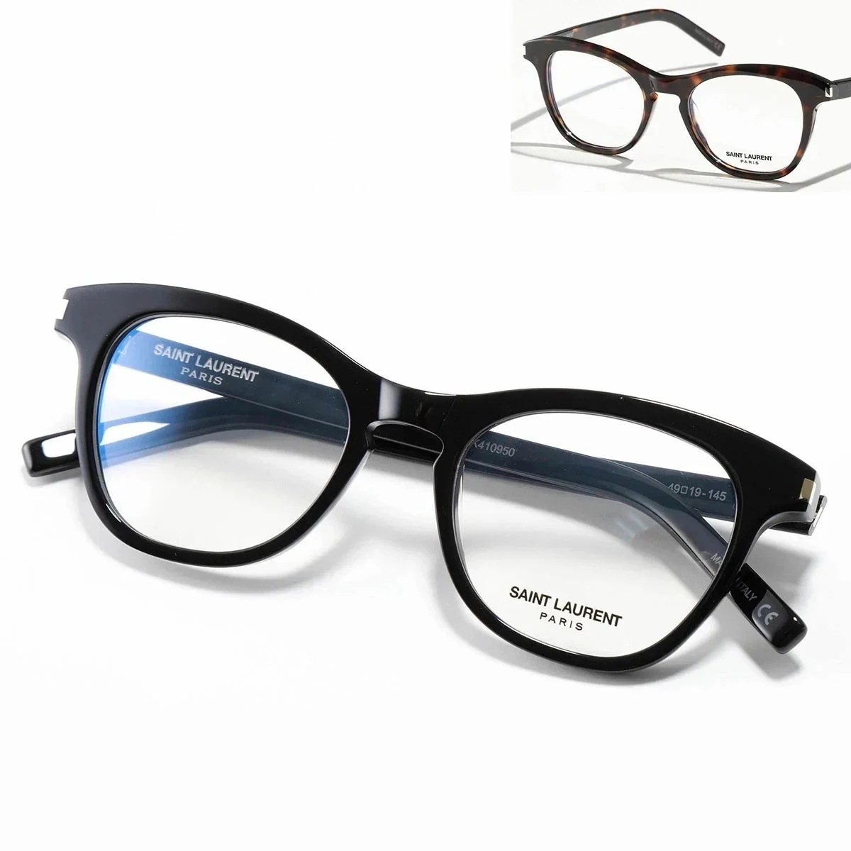 SAINT LAURENT サンローラン メガネ SL 356 OPT オプト レディース ロゴ 黒縁メガネ 伊達メガネ ダテ 眼鏡 アイウェア カラー2色 13,765円