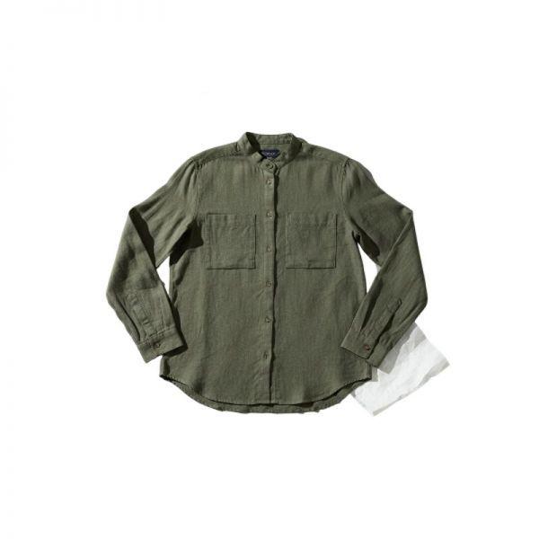 FJALLRAVEN 26SS 女性 オビック ヘンプ 長袖シャツ (14600149620) (Ovik Hemp Shirt LS W)