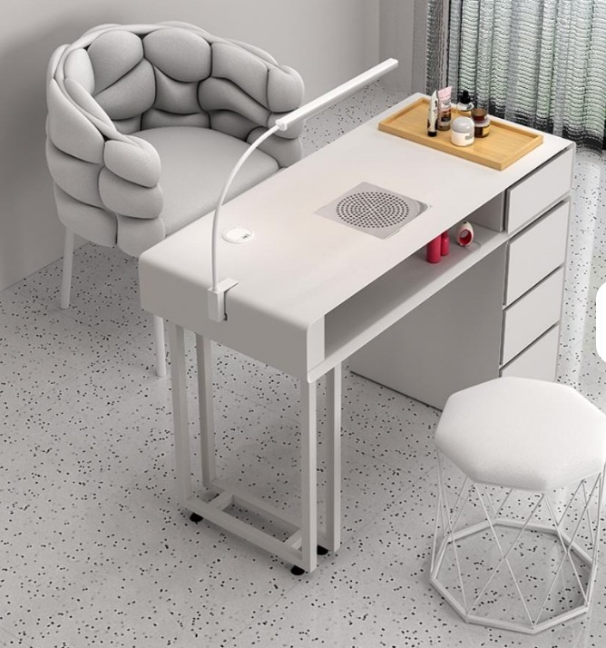 サロン家具 モダン インス ネイルテーブル ビューティーネイルテーブル インス ネイルランプ マニキュアテーブル