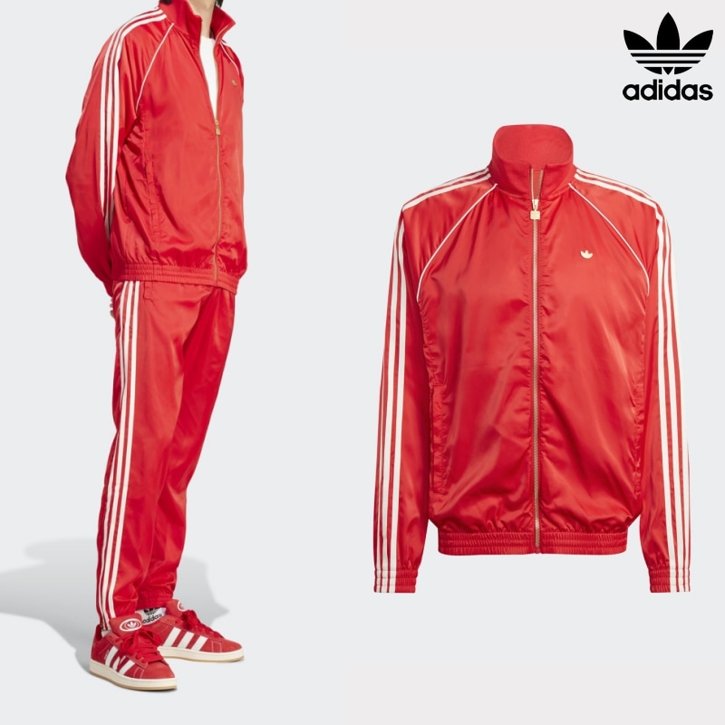 [ADIDAS] アディダス プレミアム トラックトップ レッド / TRACK TOP RED