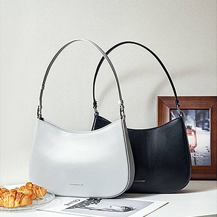 高級本革レディースバッグ脇の下バッグ新しいスタイルニッチデザインレディースバッグファッショナブルなショルダーバッグ 2024