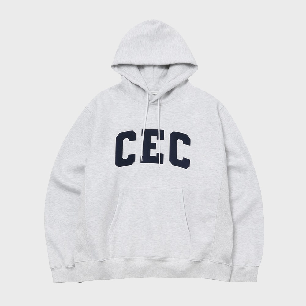 CEC ARCH LOGO HOODIE(OATMEAL/기모)