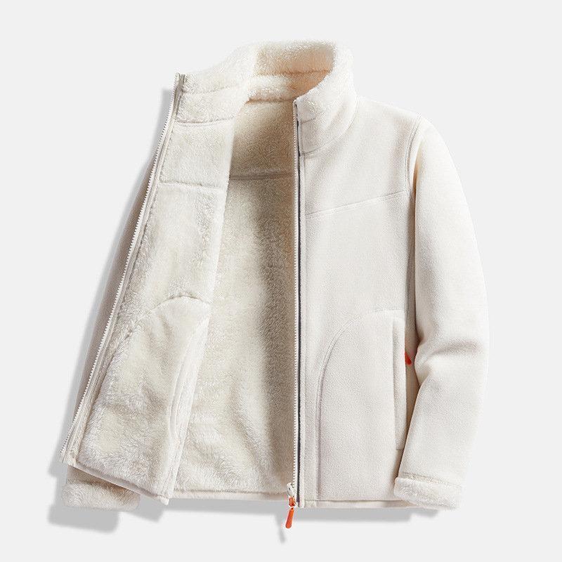 フリース レディース 軽量 ふんわり アウター ボア 立ち襟 シンプル 厚手 暖か 防寒 秋冬 通勤 上品