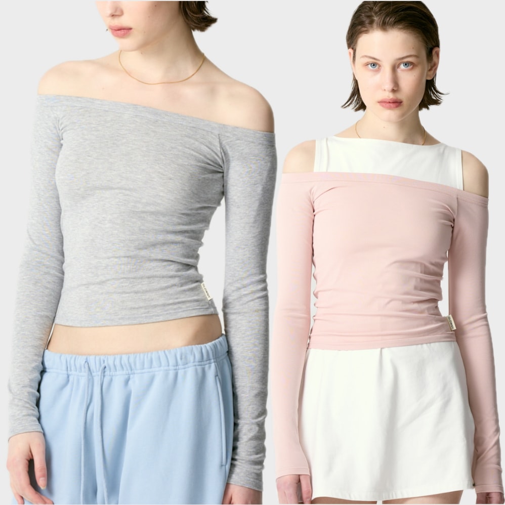 GIRLFRIEND OFF SHOULDER TOP