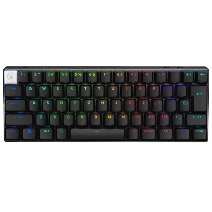 PRO X 60 ワイヤレス ゲーミングキーボード タクタイル G-PKB-60-001TCBK