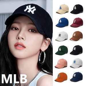 韓国　AESPA　カリナ　KARINA　MLB　ボールキャップ　帽子 ☆aespa カリナ 着用！！【MLB】Damage Washing Unstruck Ball