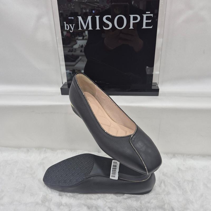 By 女性スクエアホットフィックスフラット112HT435SI001 BLACK 2 JJ