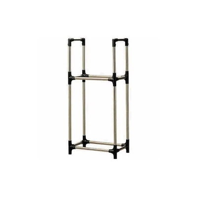 他サイト： KSL-590C ブラック ステンレスタイヤラック（普通自動車用カバー付） メーカー直送の商品画像