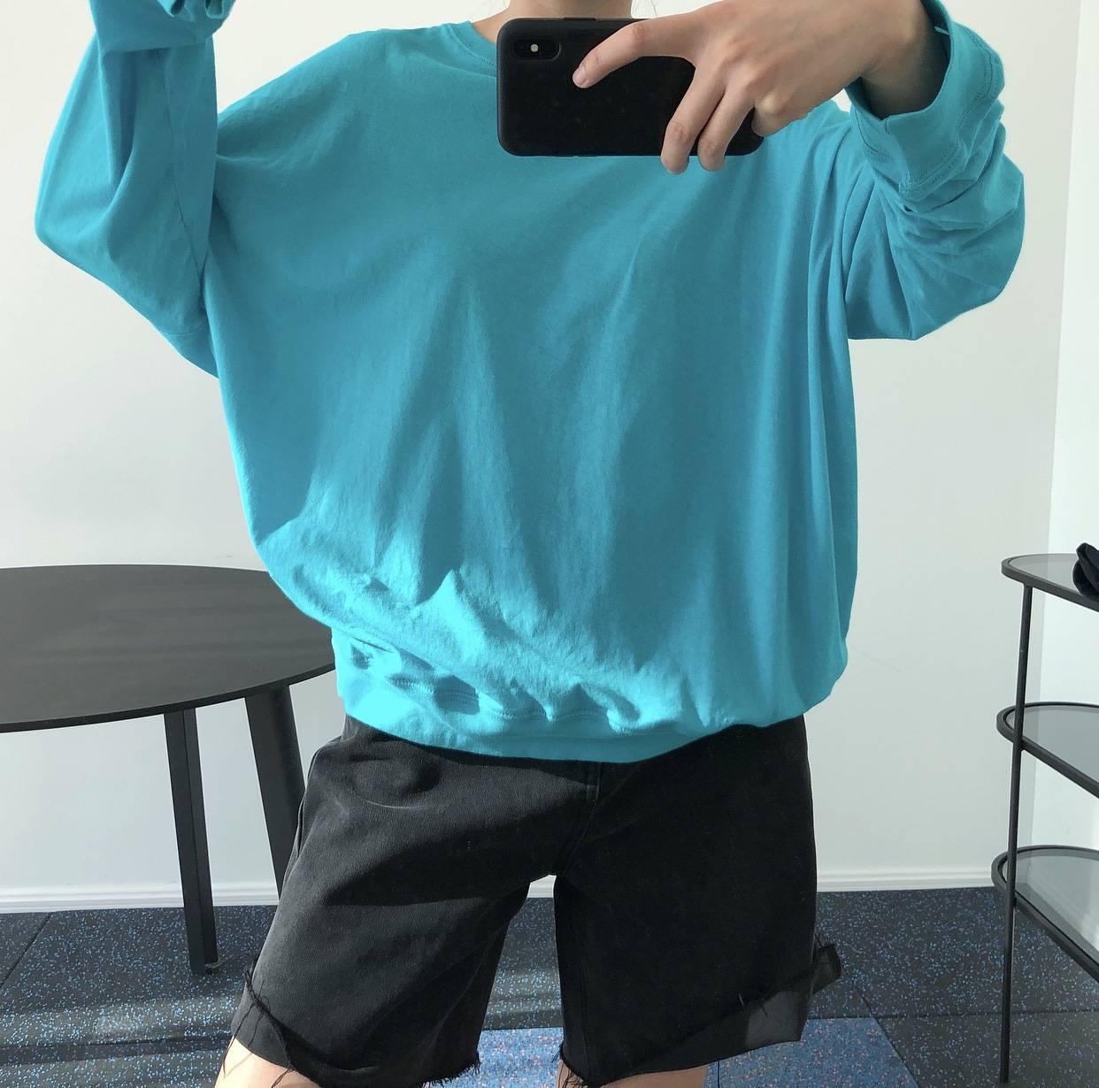 シャツ レディース 長袖 カジュアル ロンT ルーズ 大人 可愛い こなれ感 ラウンドネック 韓国 ラフ 体型カバー 着回し ゆったり シンプル ドロップショルダー 普段使い お出かけ オーバーサイズ