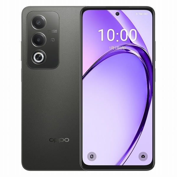 CPH2639 BK A3 5G ブラック 4GB ストレージ128GB Android 14 6.7型 SIMフリー 防水防塵IP54 NFC対応 SIMフリースマホ