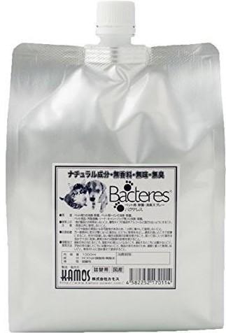 他サイト： カモス バクテレス なめても安心な消臭・除菌水 つめかえ用 1000ml バクテレス1000ツメカエ1000MLの商品画像