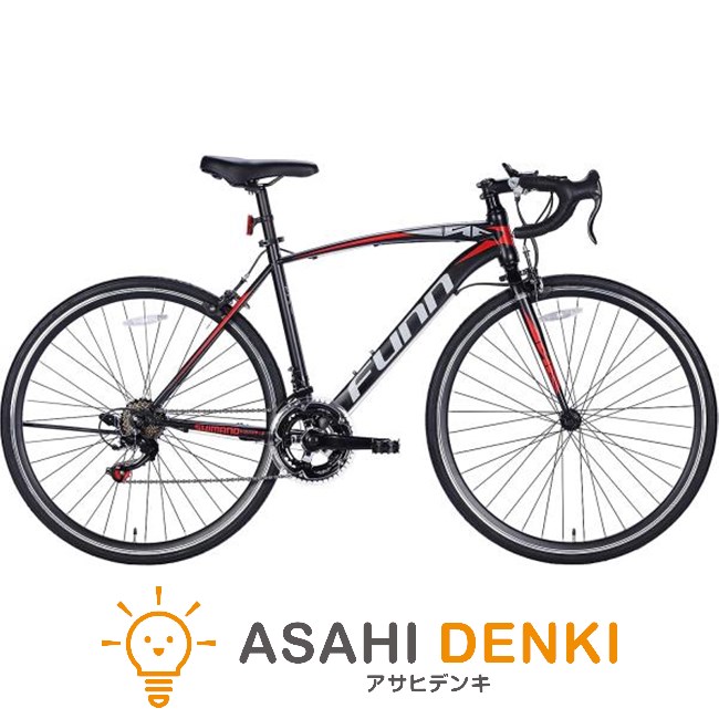 自転車 21テクノロジー GT100 [マットブラック/レッド] 　クロスバイク 700C シマノ製6段変速 自転車 初心者 女性 軽量 入学祝い プレゼント 通勤 通学 街乗り 人気 安い おすすめ 35,690円