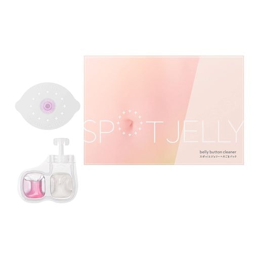 SPOT JELLY スポッ!とジェリーへそごまパック 花王 へそごま除去パック 2セット入 汚れ除去 へそ 掃除 おへそケア