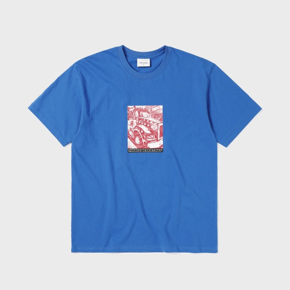 ディス・イズ・ネヴァー・ザート・オールド・トラック T シャツブルー