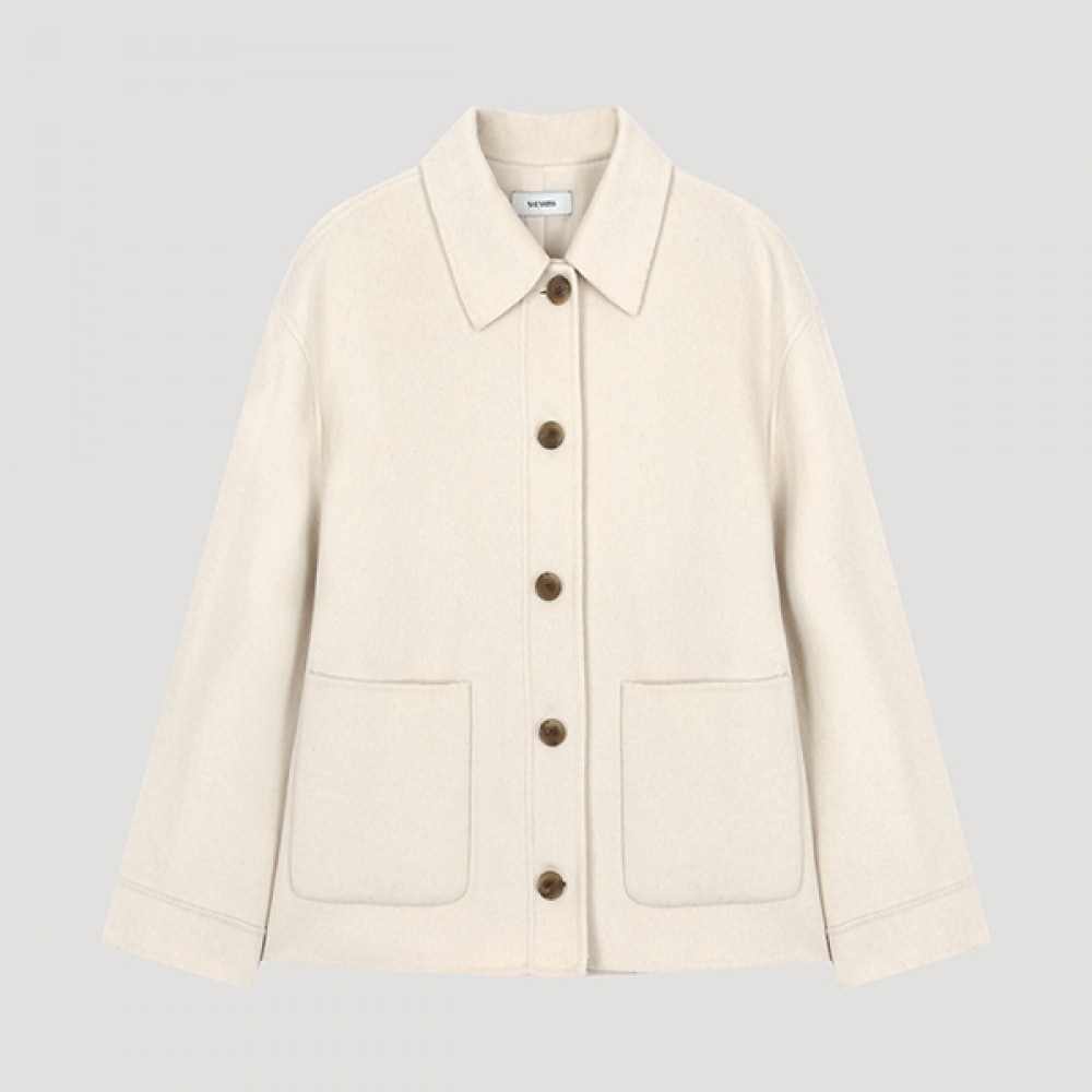 (シーズミス) ウールカラーハンドメイドジャケット_swhjko42010_IV