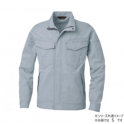 桑和 5042-00 長袖ブルゾン Sサイズ グレー(7) SOWA