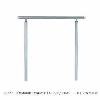 シロクマ　アプローチ手すり（B） シルバー/HL AP-60B　900mm