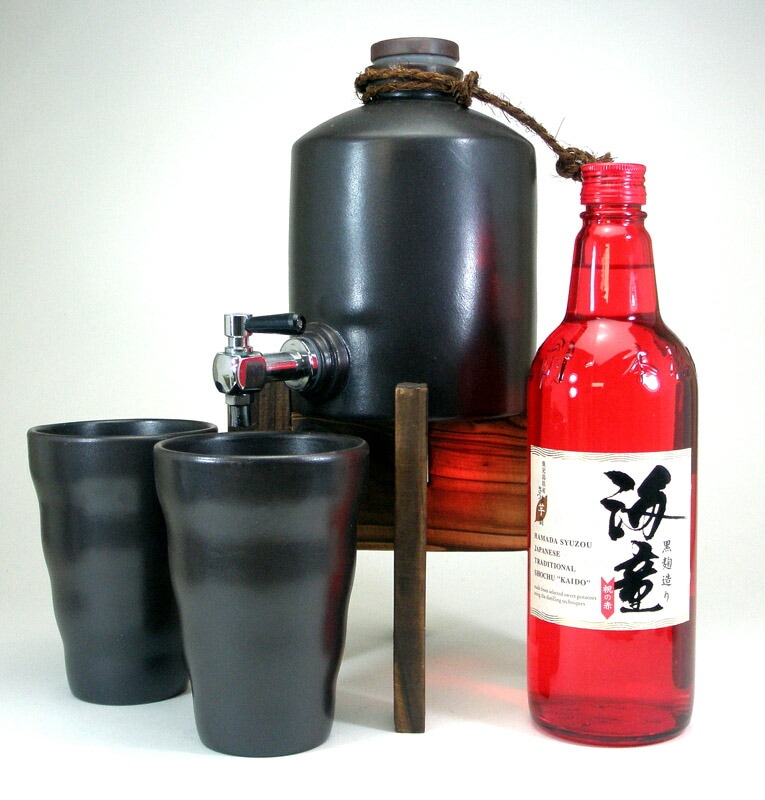 父の日 おとうさんありがとう 焼酎サーバー豪華セットＡ3（祝の赤黒麹造り芋焼酎720ｍｌ）