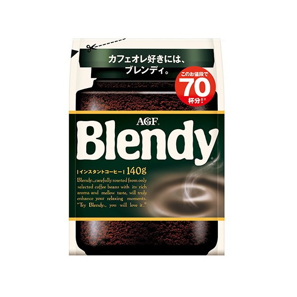 ブレンディ インスタントコーヒー 袋 140g x12 メーカー直送