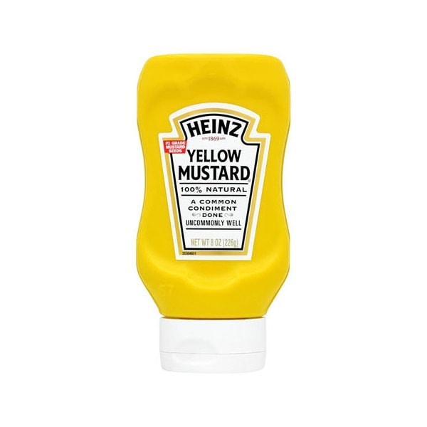 ハインツ日本 ハインツ イエローマスタード 逆さボトル 226g 12 メーカー直送