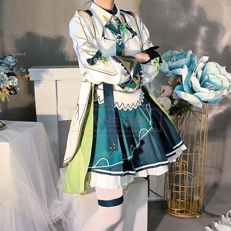 【新品開催 即納】崩壊3rd テレサ・アポカリプス 緑園と青空 コスプレ衣装 靴 コスチューム cosplay イベント 演出服 アニメ変装 仮装 ハロウィン