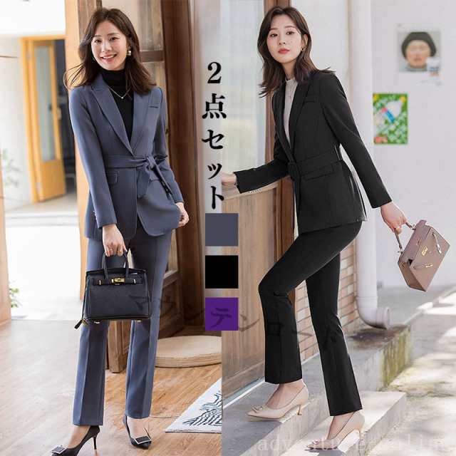【2025新作入荷】パンツスーツ レディース 40代 50代 30代 おしゃれ 卒業式の服ママスーツ 20代 2点セット 入学式 卒園式 秋冬 服装 ママ 大きいサイズ 卒