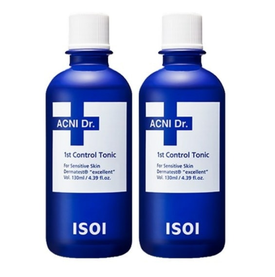 【1+1】アクニードクターファーストコントロールトニック 130ml x 2個 (過剰皮脂/ クーリング鎮静/ 応急トニック)