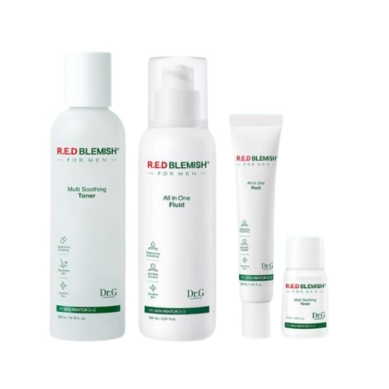 [FOR MEN]レッド ブレミッシュ フォー メン トナー/フリュイド 2点セット