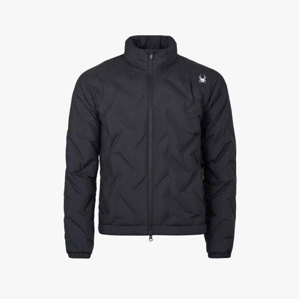 パディングPQF SPIWCNDJ112U-BLKアクティブ軽量圧着ダウンジャケット