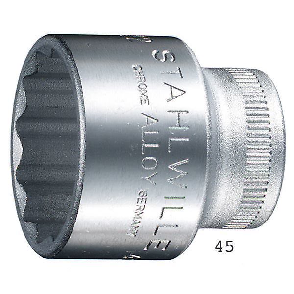 STAHLWILLE スタビレー 45A-15 16 3 SEAL限定商品 休日 02410046 12角 ソケット 8SQ