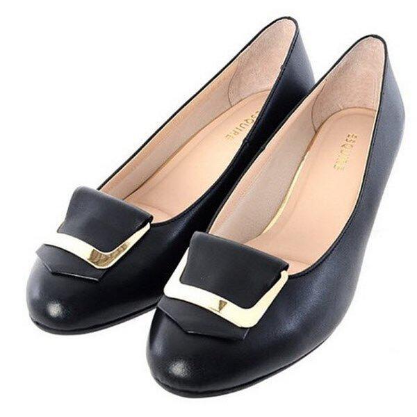 女性パンプス4CM(EQDSHP538BK) (P003733097)