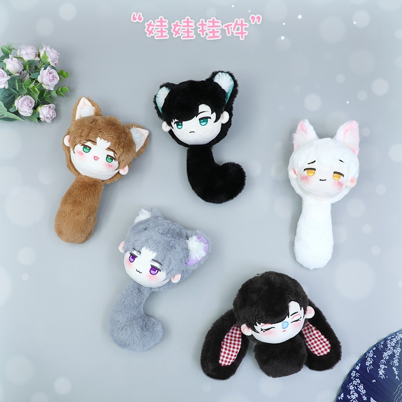 着せ替え人形 20cm ぬいぐるみキーホルダー 無属性 光と夜の愛 韓国 コットンドール 綿人形 アクセサリー服 日常服人形ペンダント 韓国ファッション アイドル衣装 キャラクター ドール 人形 韓流