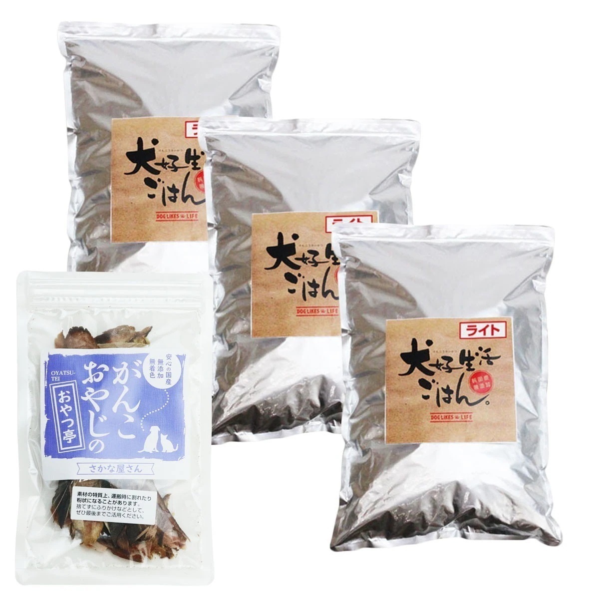 ごはんライト 7.5kg【国産無添加さかなのおやつ付き】