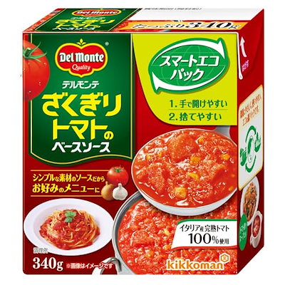 他サイト： キッコーマン食品 デルモンテ ざくぎりトマトのベースソース 340g×6個の商品画像