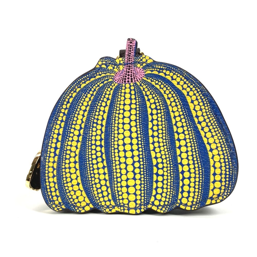 コインケース M82109 パンプキンコインパース モノグラムパンプキンドット LV×YK 草間彌生 コンパクトウォレット 財布 モノグラムキャンバス イエロー