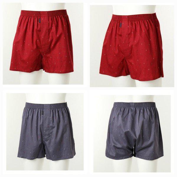 タッチが柔らかい綿80番手朱子ジャカード小菱形ナ염トランクD_J(VMP1967D)