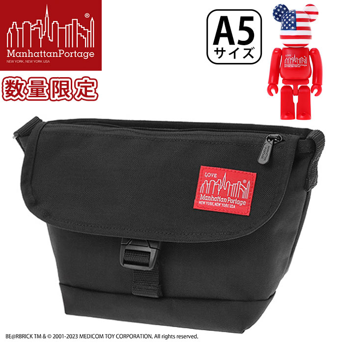 ショルダーバッグ 限定 BE＠RBRICK ベアブリック メッセンジャー Nylon Messenger Bag Flap Zipper Pocket w MP1603FZPBE@RBRICK23