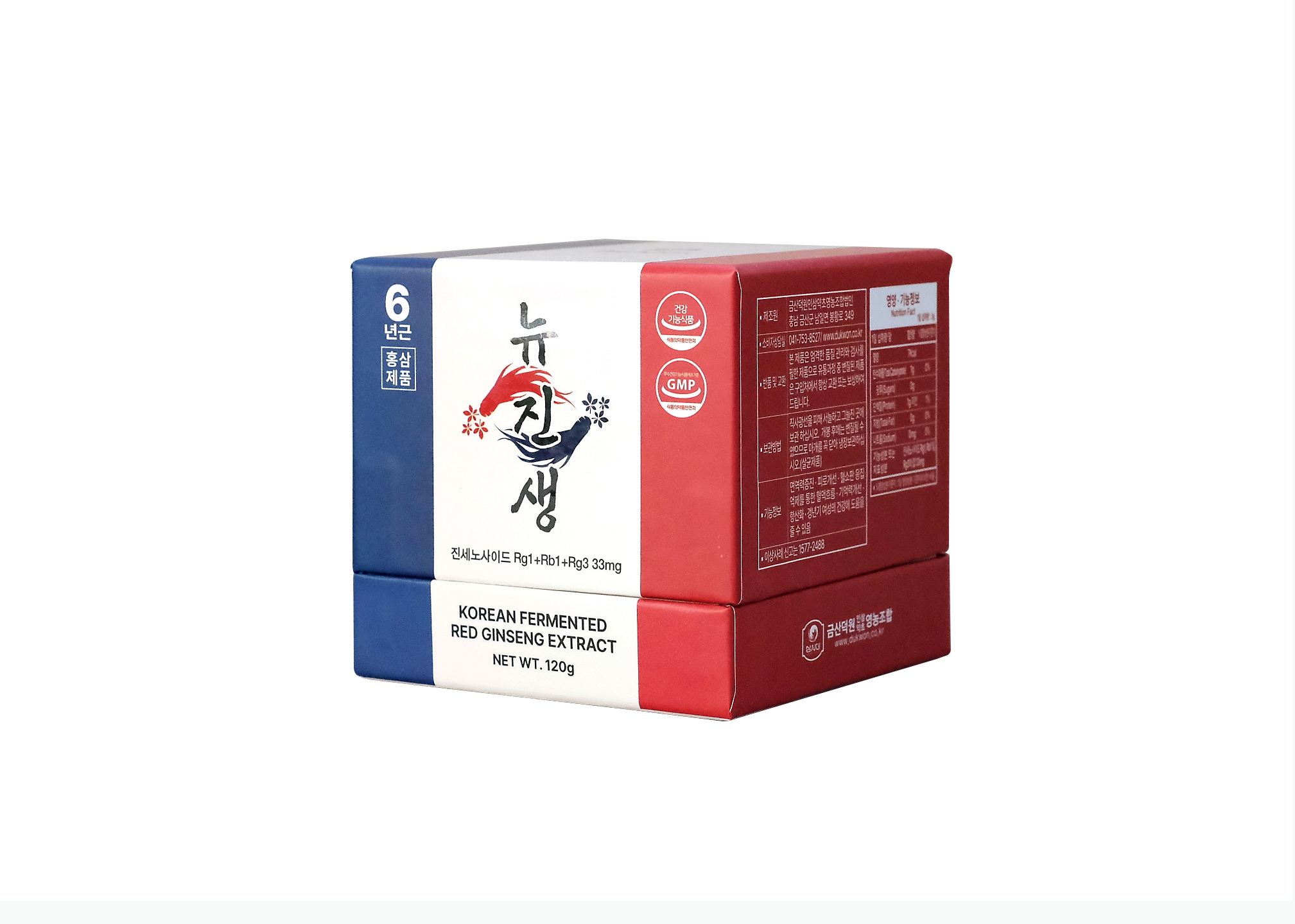 ニュージンセン 6年根 発酵紅参エキス 紅参濃縮液 120g