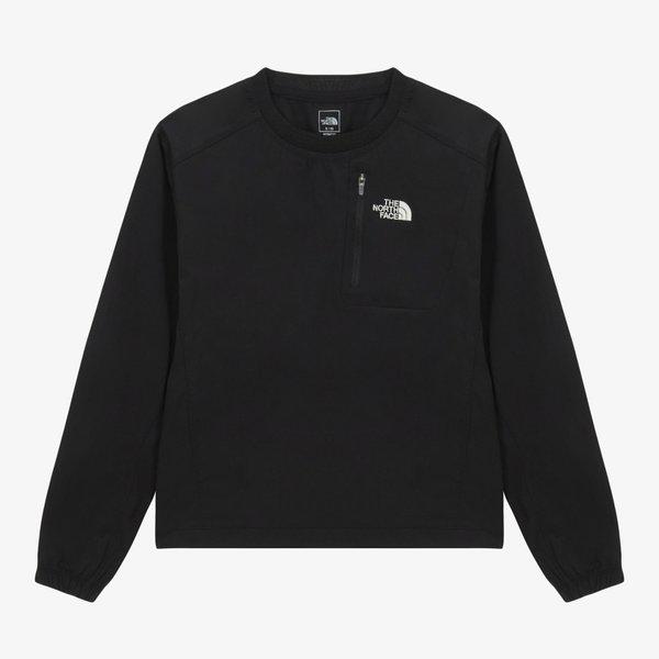 [公式] NT7TS39A 女性 윈든 長袖Tシャツ BLACK