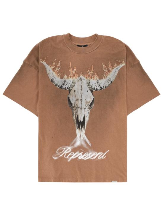 REPRESENT Men T-Shirts MLM100592 16 BROWN