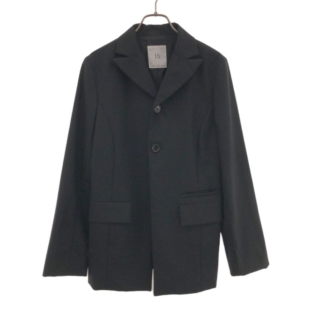アイエススナオクワハラ 日本製 長袖 テーラードジャケット M ブラック I.S.sunao kuwahara レディース 5,106円