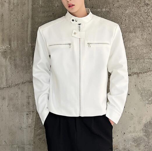 アウター23 新作 韓国ファッション メンズ 長袖 ジャケット J124 2CLR 5,431円