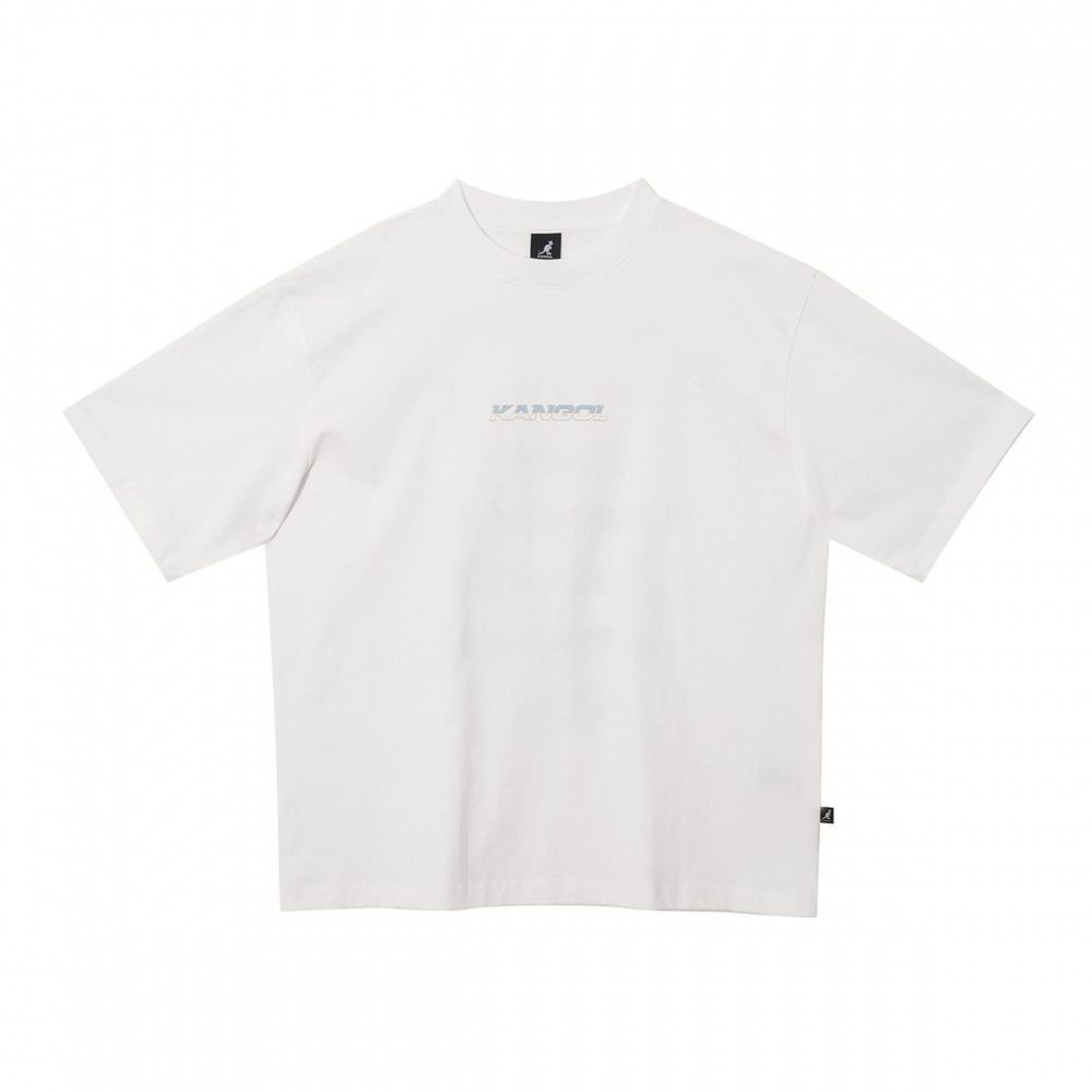 カンゴール フォント 半袖 Tシャツ オフホワイト KRECST27770